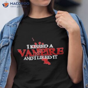 hourly emos i kissed a vampire and i liked it shirt tshirt