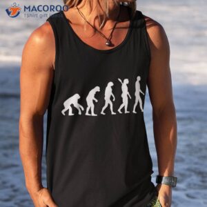 human evolution shirt tank top