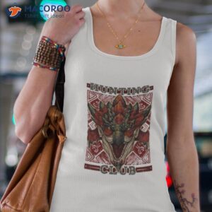 hunting club rathalos shirt tank top 4