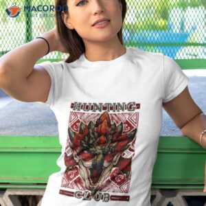 hunting club rathalos shirt tshirt 1