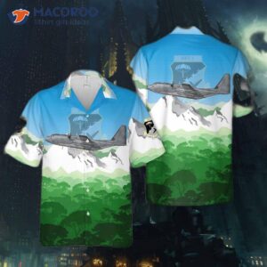 Hurlburt Field, Florida, Us Air Force 08-5697, Mc-130j Commando Ii Cr-2, 492nd Special Operations Task Group Detacht 2 Hawaiian Shirt