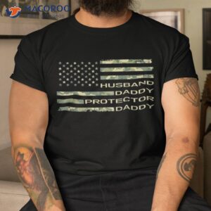 husband daddy protector hero gifts funny fathers day shirt tshirt