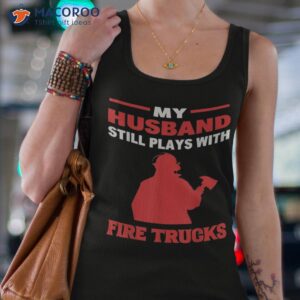 husband firefighter engineman shirt tank top 4