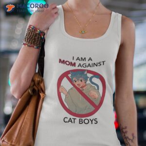 i am a mom against cat boys shirt tank top 4