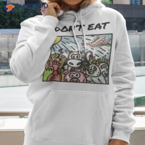 i dont eat my friends funny vegan shirt hoodie 1