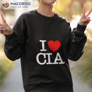 i heart cia shirt sweatshirt 2