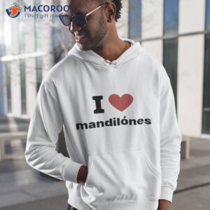 i heart mandilones shirt hoodie 1