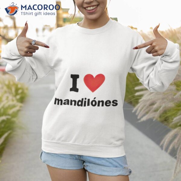 I Heart Mandilnes Shirt