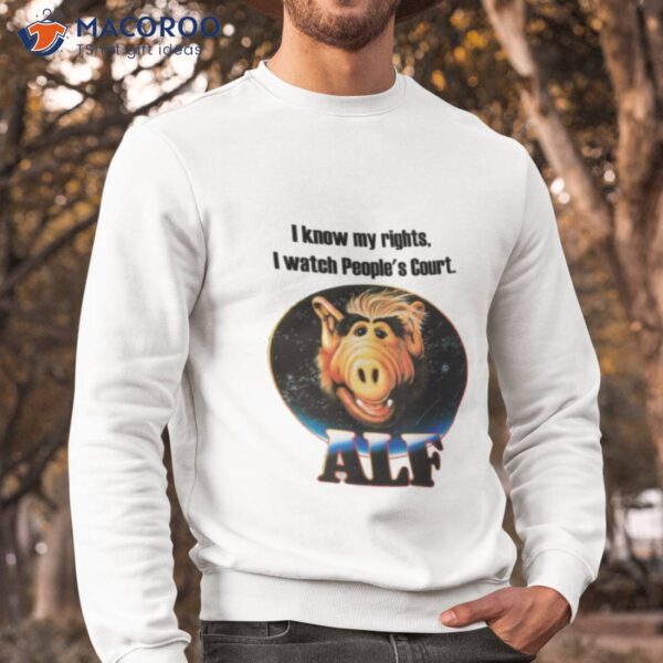 I Know My Rights Alf Shirt