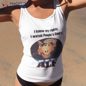 i know my rights alf shirt tank top 2