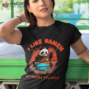 i like ra and maybe 3 people panda otaku noodles shirt tshirt 1