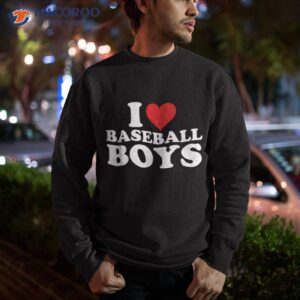 i love baseball boys shirt sweatshirt