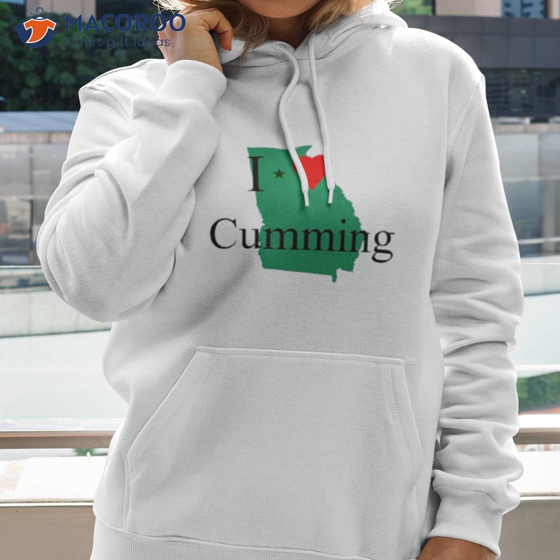 I Love Cumming Georgia Map Shirt I Love Cumming Georgia Map Shirt