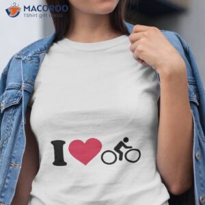 i love cycling shirt tshirt