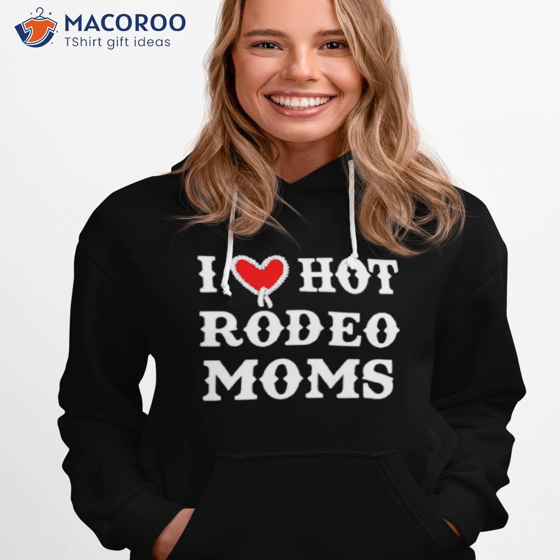 I Love Hot Rodeo Moms Shirt I Love Hot Rodeo Moms Shirt
