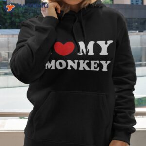 I Love My Monkey, Heart Monkey Shirt