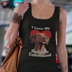 i love my redbone coonhound puppy dog shirt tank top 4