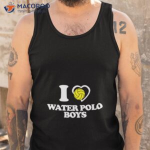 i love water polo boys shirt tank top