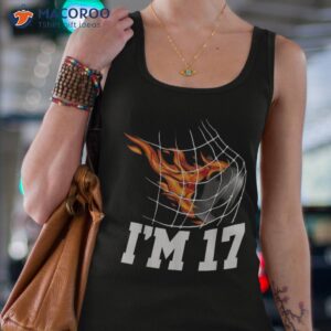 i m 17 ice hockey goal net sports teen 17th birthday shirt tank top 4