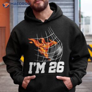 I’m 26 Ice Hockey Goal Net Sports Adult 26th Birthday Shirt