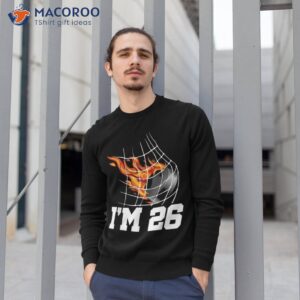 i m 26 ice hockey goal net sports adult 26th birthday shirt sweatshirt 1