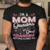 I’m A Mom Grandma Great Nothing Scares Me Mothers Day Gifts Shirt