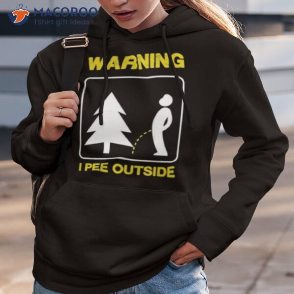 I Pee Outside Camping Shirt