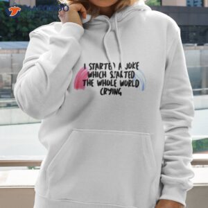 i started a joke harley quinn shirt hoodie