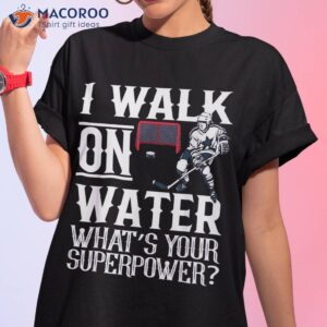 i walk on water ice hockey tee youth shirt tshirt 1