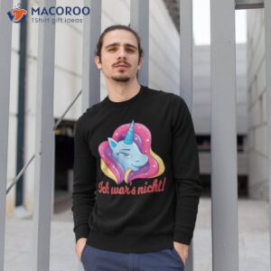 ich war s nicht s amp atilde amp frac14 amp atilde amp 159 es unicorn innocent gift shirt sweatshirt 1