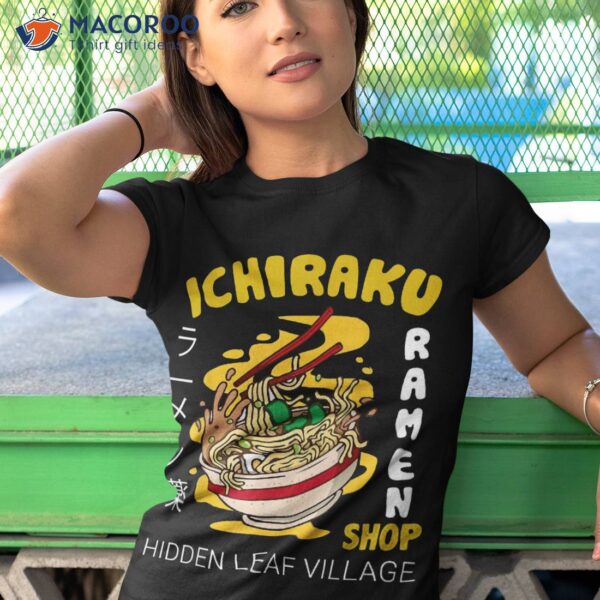 Ichiraku Ra Shop.hidden.leaf Village Japanese Anime Shirt