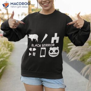 iconic icons from black mirror shirt sweatshirt 1