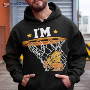 im 4 basketball theme birthday party celebration 4th shirt hoodie