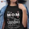 Im A Mom Grandma Great Nothing Scares Me Mothers Day Shirt