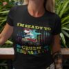 Im Ready To Crush Kindergarten Happy Shark Back School Shirt