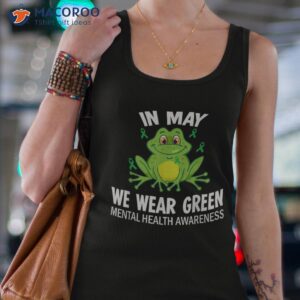 in may we wear green tal health awareness frog shirt tank top 4