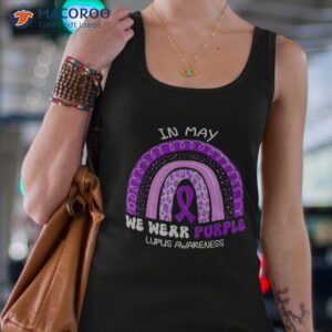 in may we wear purple rainbow leopard lupus awareness shirt tank top 4