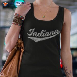 indiana retro vintage baseball sports script flag swoosh shirt tank top 4