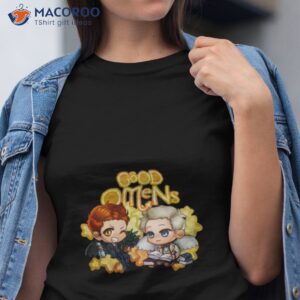 ineffable omens chibi good omens shirt tshirt