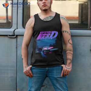 initial d neon ae86 shirt tank top 2