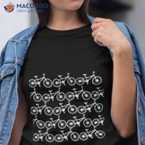 Invert Bicycle Pattern Shirt