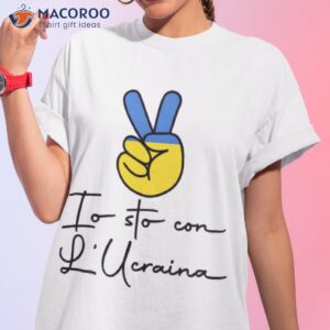 io sto con l ucraina shirt tshirt 1