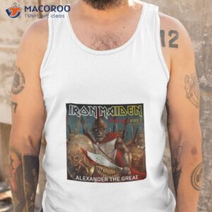 iron maiden alexander the great the future past tour 2023 shirt tank top