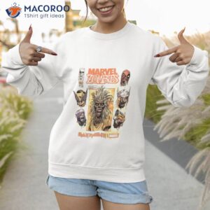 Iron Maiden X Marvel Zombies Tee 2 iron maiden x marvel zombies tee sweatshirt