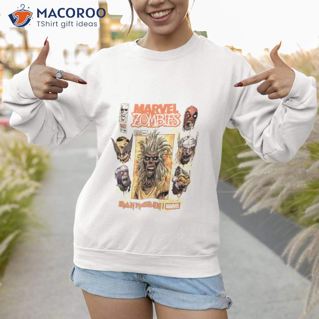 Iron Maiden X Marvel Zombies Tee Iron Maiden X Marvel Zombies Tee