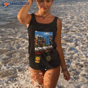 isekai pixel game retro konosuba shirt tank top 3