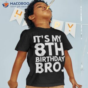 8th Birthday Shirt Dragon Party Boy Blue Eight 8