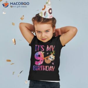 it s my 9th birthday ninth anniversary 9 year old bday shirt tshirt 2