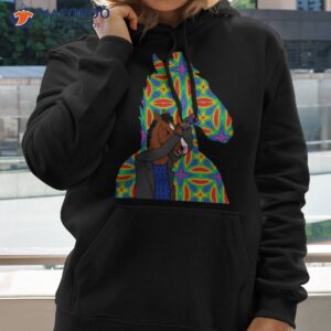 its bojack colored bojack horseman cartoon shirt hoodie