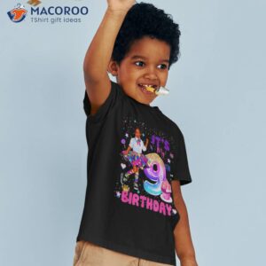 its my 9th birthday african american black girl 9 year old shirt tshirt 3